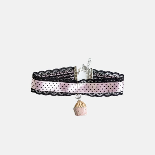 Handmade ceramic choker