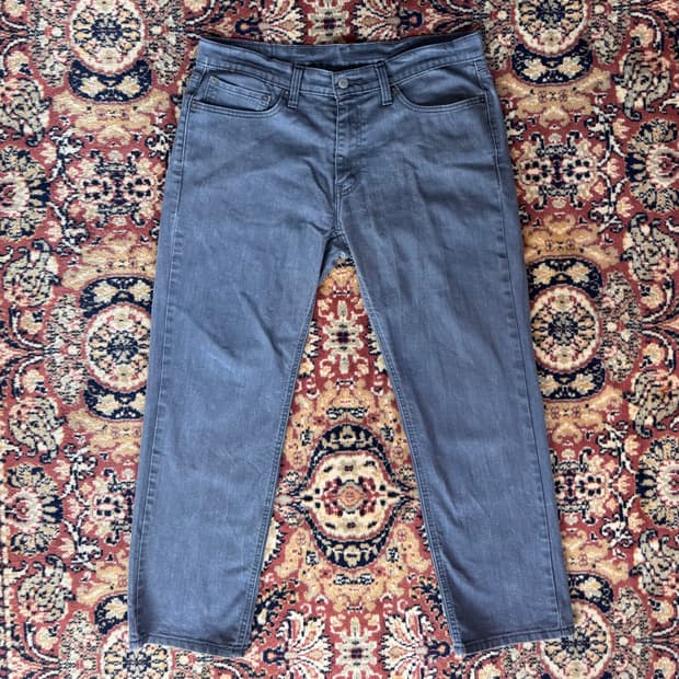 빈티지 리바이스 541 블랙 진 데님 34 (685)