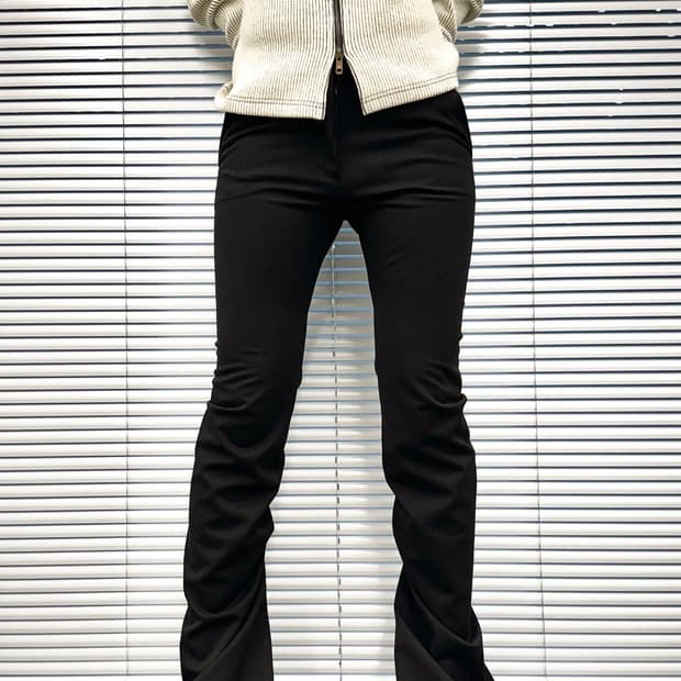 스틸레써디 KNEE-TUCK PANTS