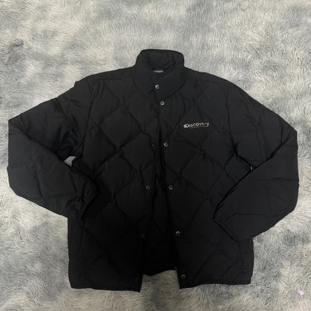 디스커버리 구스다운 경량패딩 100사이즈 