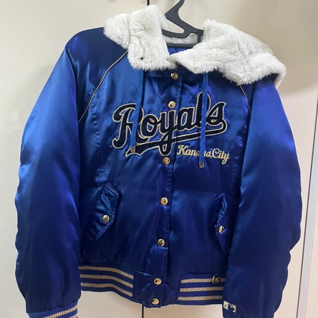 MLB 캔자스시티 로열스 야구점퍼 패딩
