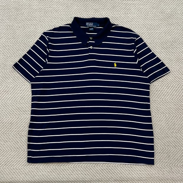 폴로랄프로렌 스트라이프 하프 카라티 r3762 