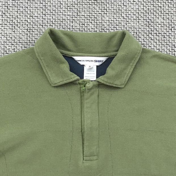 100% Cotton stitch zip-up pullovers