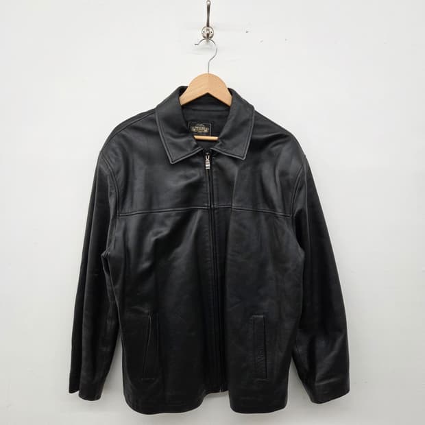 양가죽 블랙 남성 자켓 남XL