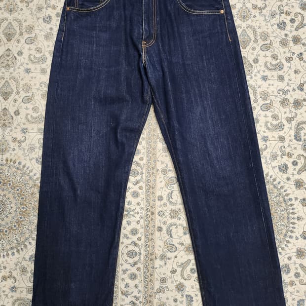 리바이스 503  진청 데님팬츠 36/33