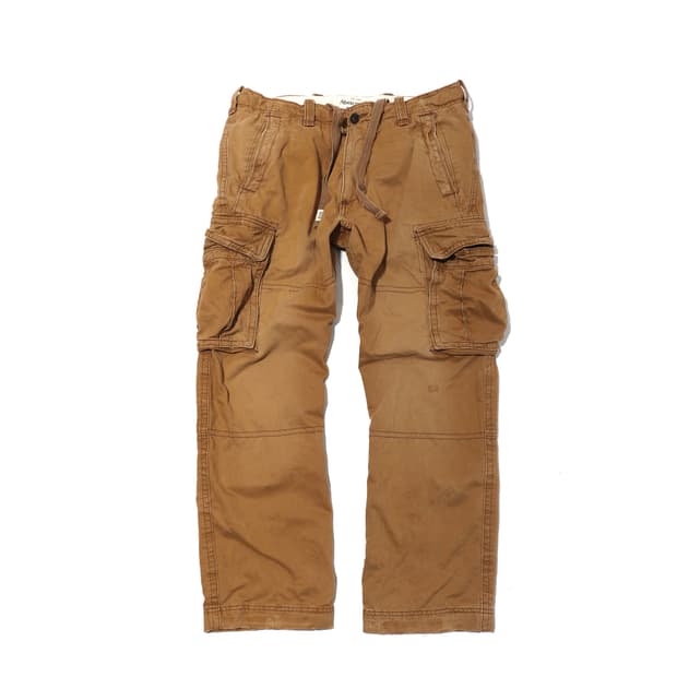 ABERCROMBIE 워싱 코튼 카고 팬츠 size 36