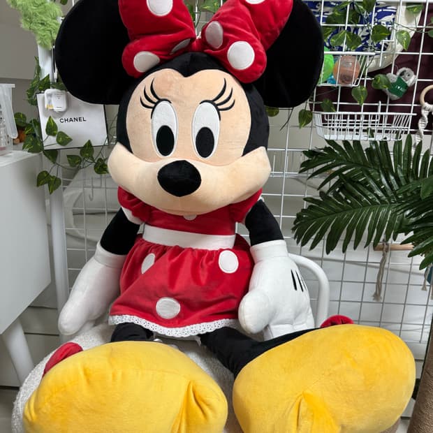정품 디즈니 미니마우스 대왕인형