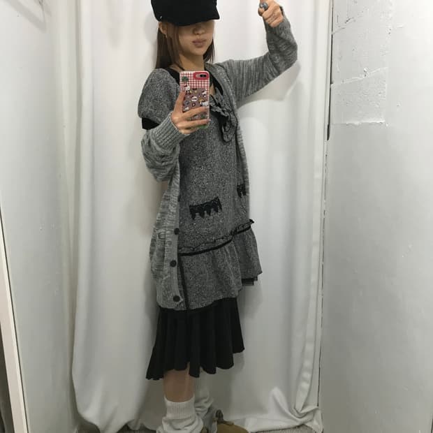 🖤엑시즈팜 반팔 원피스 코디 🖤