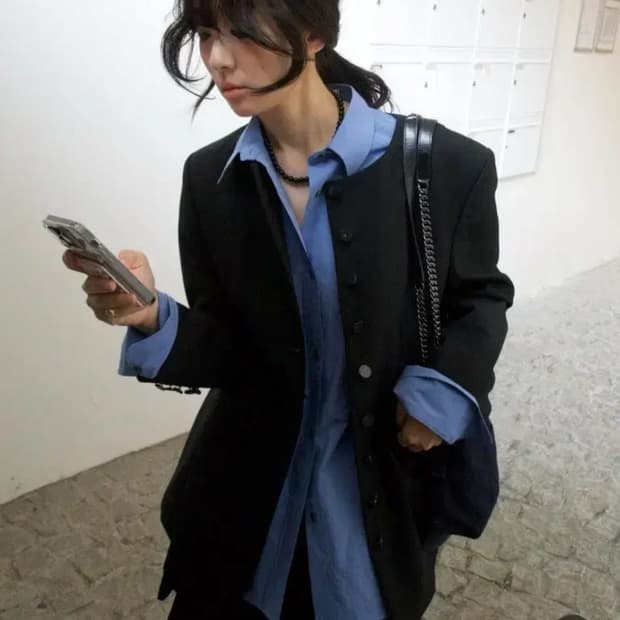 새상품 fletta 플레따 자켓 Hourglass Wool Jacket