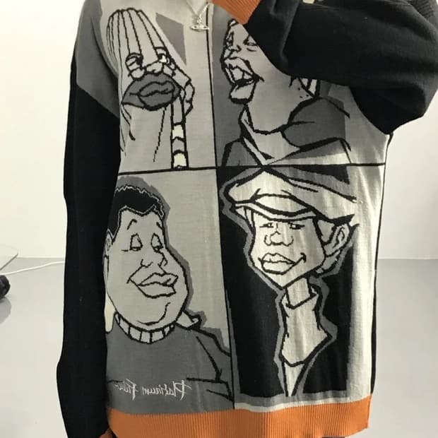 Platinum FUBU Character Panel Knit