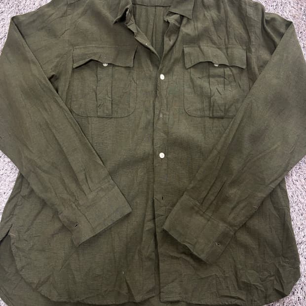 미국제 GARB 리넨100프로셔츠 사이즈 100-105