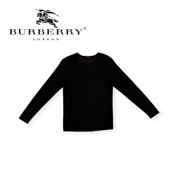 버버리 블랙라벨 숄더 퀄팅 롱슬리브