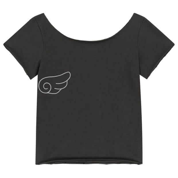 COYSEIO 03 WING T-SHIRT CHARCOAL
