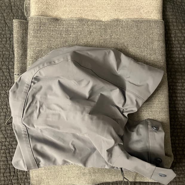 xlim 후드 머플러 라이트 그레이