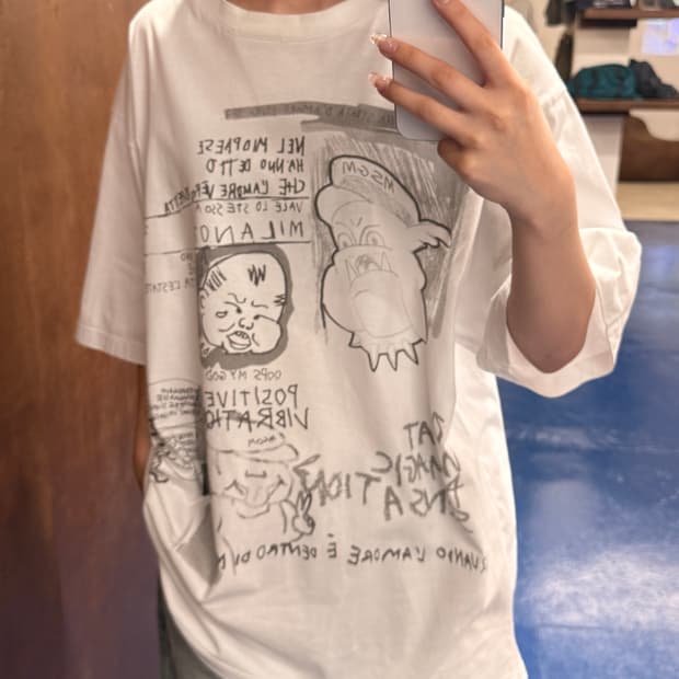 MSGM 올드스쿨 두들 빈팔티