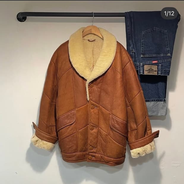 독일산 리얼양모무스탕