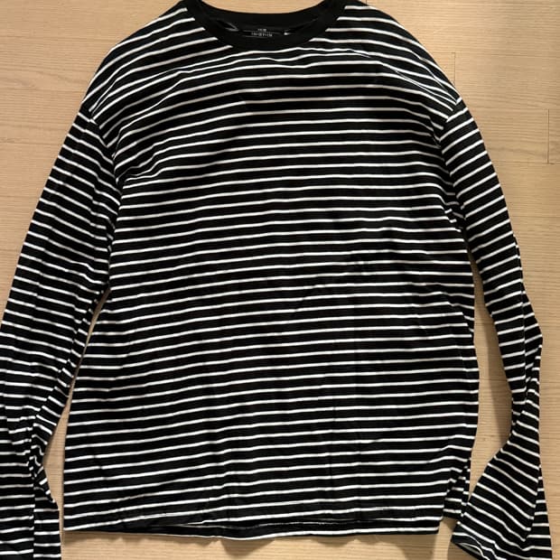 스트라이프 롱슬리브 긴팔