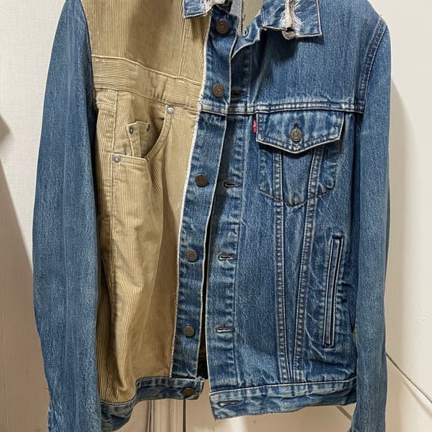 리바이스 데님 코듀로이 웨스턴 빈티지 자켓