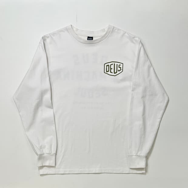 데우스 엑스 마키나 서울 롱 슬리브(M)화이트 