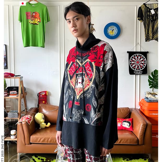 1980s KANSAI O2 High Neck Sweatshirt