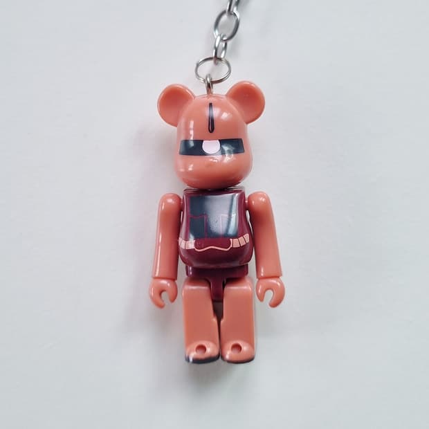 펩시 x 건담 베어브릭 빈티지 커스텀 키링 - 5.ZAKU II