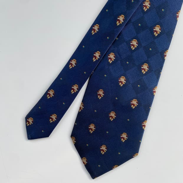 STUDIO GHIBLI 지브리 캐릭터 정품 실크넥타이