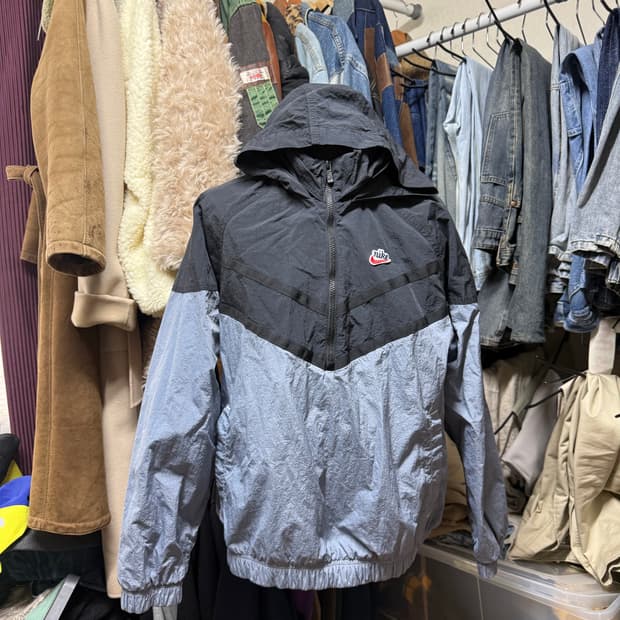 [M] 나이키 헤리티지 우븐 아노락