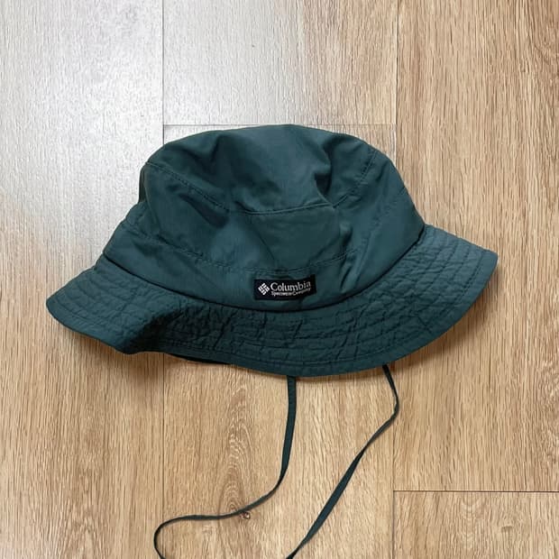 국내 유일 90s Made USA 빈티지 콜롬비아 버킷햇 이어플랩 모자