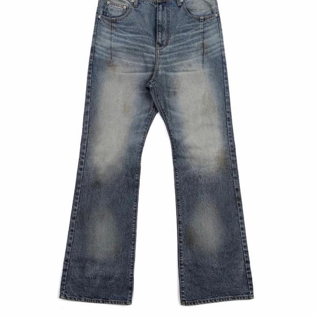 파프롬왓 Far aged flare jeans 2사이즈