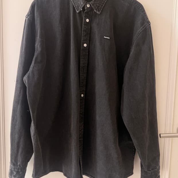 슈프림( SUPREME) 스몰박스로고 데님 셔츠 25ss XL