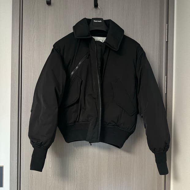 (S,100) 렉토 포코노 패딩 블랙