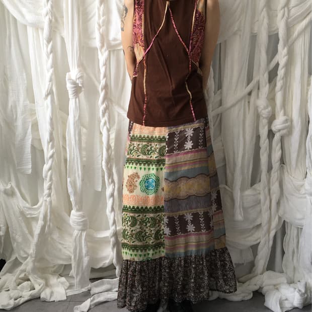 Oriental mood sleeveless