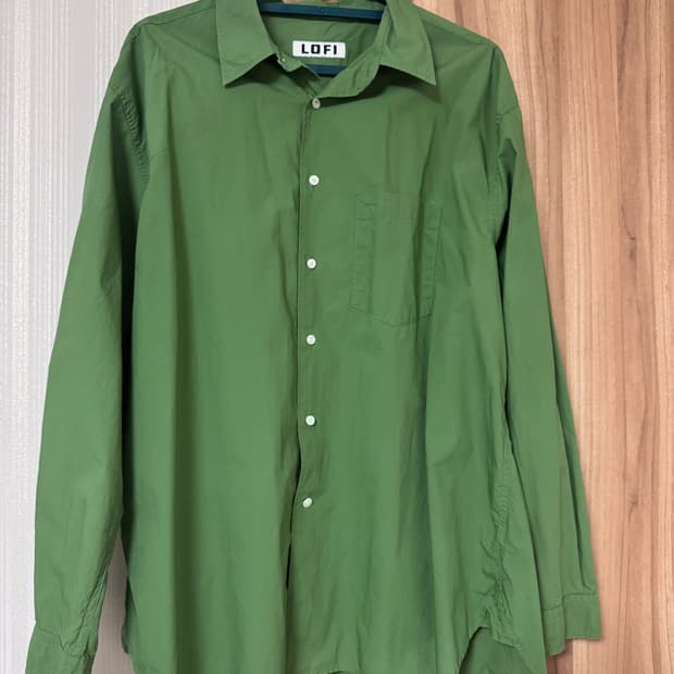로파이 홀리데이 셔츠 그린 m