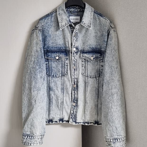 솔리드옴므 데님 셔츠 자켓