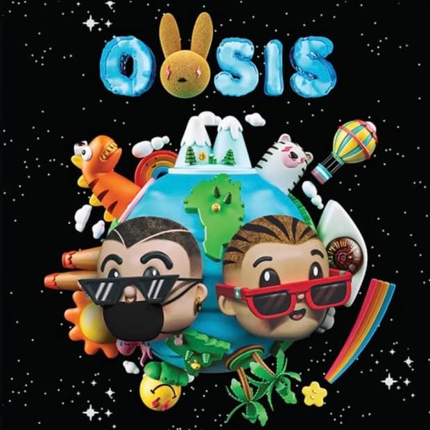 배드버니 bad bunny - oasis lp 바이닐