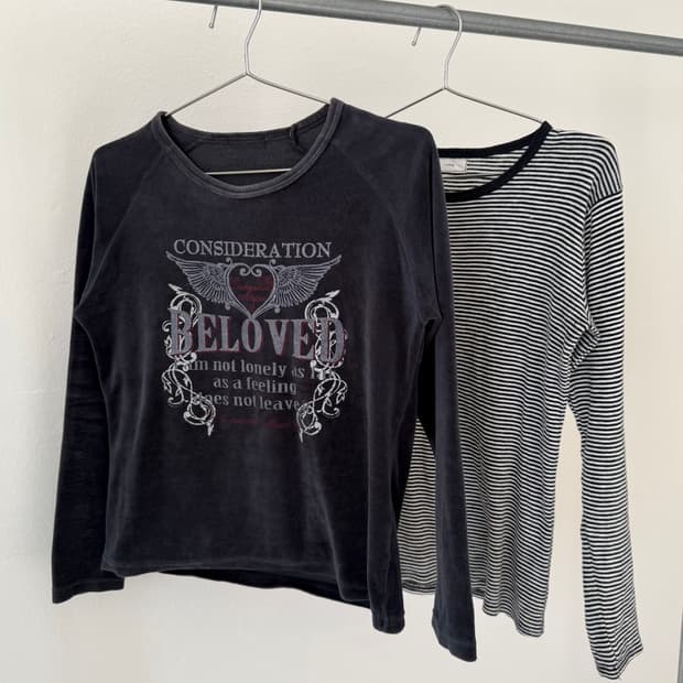 빈티지 티셔츠 세트