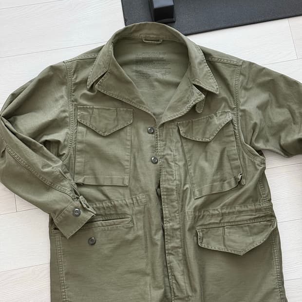 아웃스탠딩x멋랩 M43 필드자켓 올리브 M사이즈