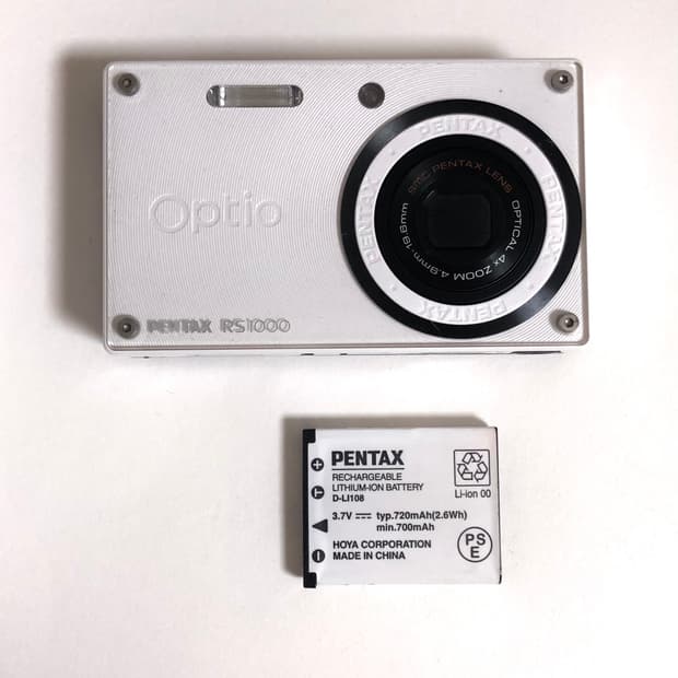 아이브레이 디카) 펜탁스 rs1000 디지털카메라 빈티지