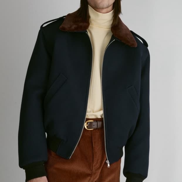 렉토 에폴렛 버진울 자켓 L 