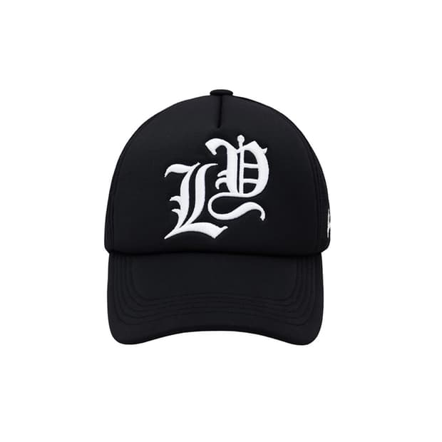 YEEL LOGO TRUCKER HAT BLACK