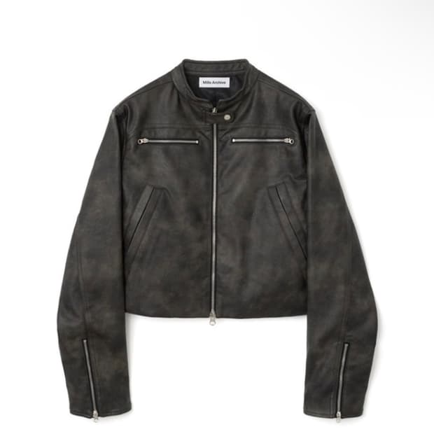 밀로우먼 바이커자켓