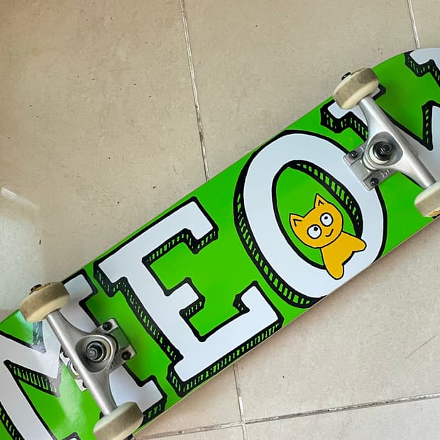 meow skateboard 미야오 스케이트보드 (고양이)