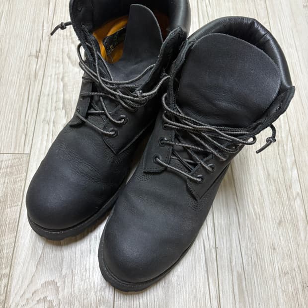 팀버랜드 6인치 워커 부츠 블랙 270