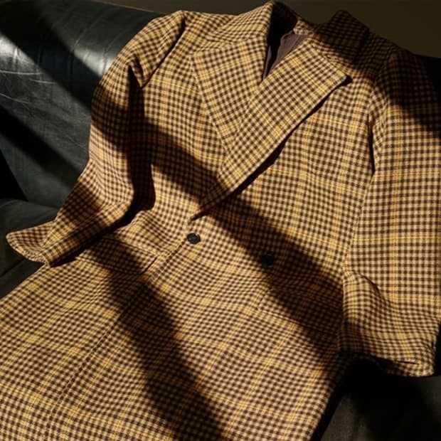 존보예가 h&m 콜라보 코트 