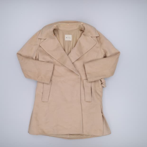 88-165 잇미샤 울 코트 0220H1