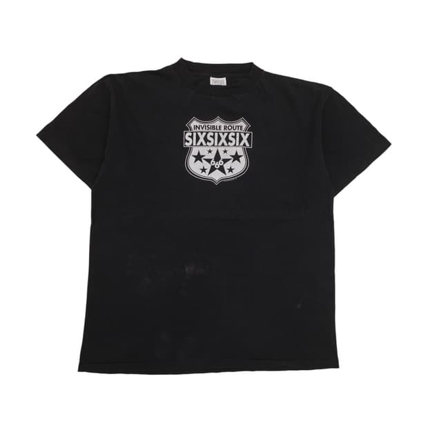 90’s 인비저블 루트 666 빈티지 밴드 티셔츠