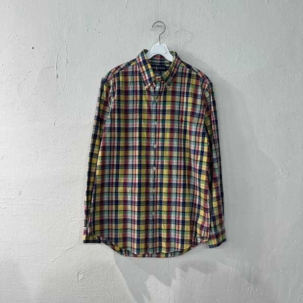 폴로랄프로렌 체크남방 셔츠 M