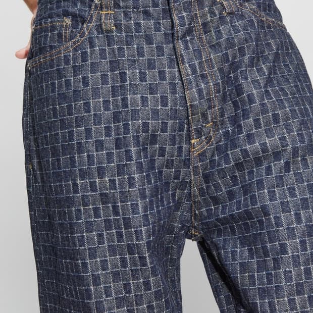 HOPE 스톡홀름 스키드진 데님 패치워크 BEAKER 34size