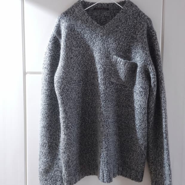 빈티지 모헤어 폭닥 니트