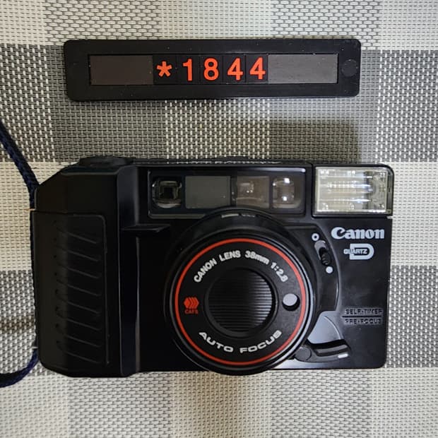캐논 오토보이 2 데이터백 필름카메라